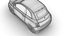 Fiat 500 Hybrid Cabrio 2026 3D-Modell