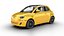 Fiat 500 Hybrid Cabrio 2026 3D-Modell