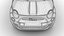 Fiat 500 Hybrid Cabrio 2026 3D-Modell