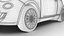 Fiat 500 Hybrid Cabrio 2026 3D-Modell