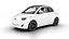 Fiat 500 Hybrid Cabrio 2026 3D-Modell