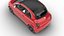 Fiat 500 Hybrid Cabrio 2026 3D-Modell