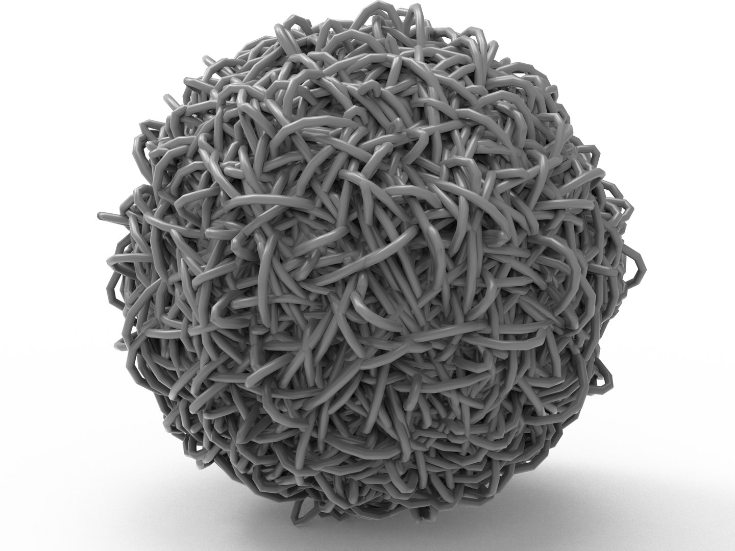 3D Wire Clump Model - TurboSquid 1519312