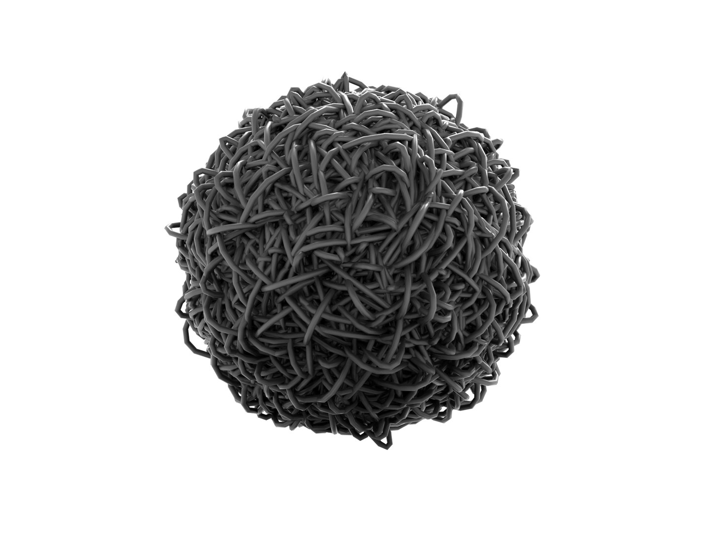 3D Wire Clump Model - TurboSquid 1519312