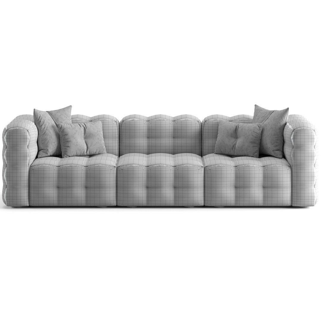 3D Fendi Casa Fun Sofa 3 Model - TurboSquid 2072149
