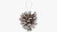 3D Cone Christmas Tree Ornaments Collection V5 model