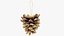 3D Cone Christmas Tree Ornaments Collection V5 model