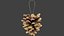3D Cone Christmas Tree Ornaments Collection V5 model