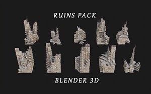 Ruins Pack model
