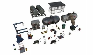 Industrial Props Pack 1 model