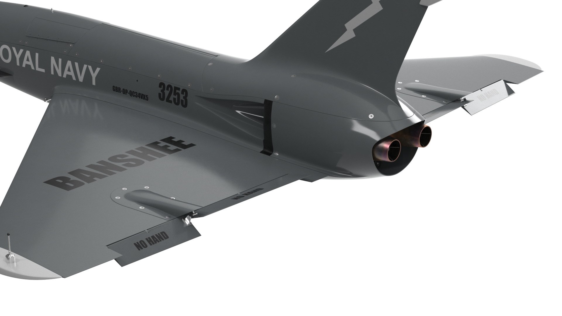 3D Banshee Jet 80 Attack Drone Light https://p.turbosquid.com/ts-thumb/8W/pb0T7Q/5N/bansheejet80attackdronelight3dmodel021/jpg/1721755182/1920x1080/fit_q87/33ca85bead2387ef408ce824c83813d0513e3fee/bansheejet80attackdronelight3dmodel021.jpg