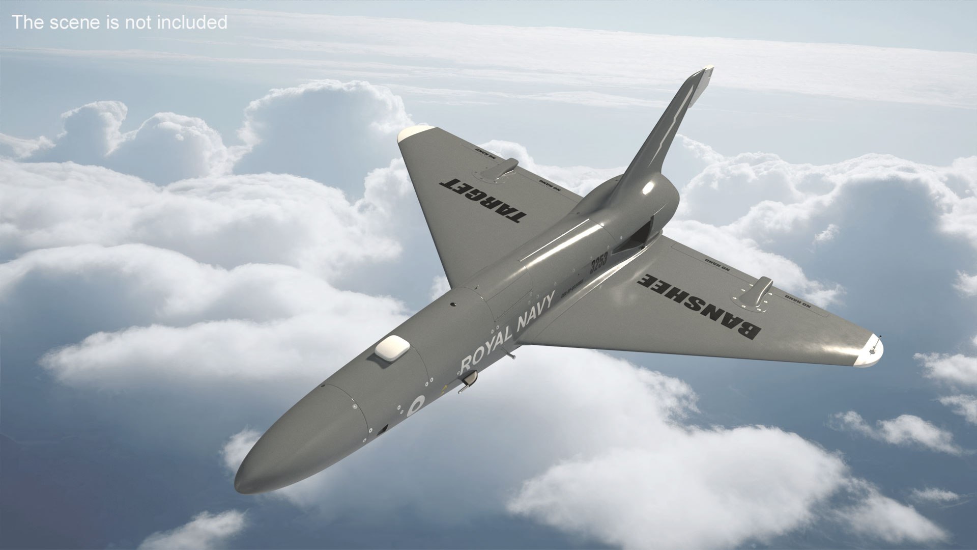 3D Banshee Jet 80 Attack Drone Light https://p.turbosquid.com/ts-thumb/8W/pb0T7Q/Fe/bansheejet80attackdronelight3dmodel009/jpg/1721755150/1920x1080/fit_q87/577a9f073be464434b0e83f99d40547db784fb92/bansheejet80attackdronelight3dmodel009.jpg