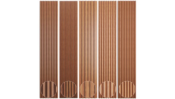 modelo 3d MDF 3D Panel Rafter - TurboSquid 2064870