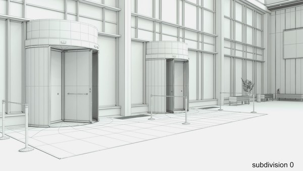 modelo 3d Exhibition Hall - TurboSquid 2067709