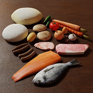 3D food ingredients