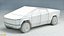 3D tesla cybertruck