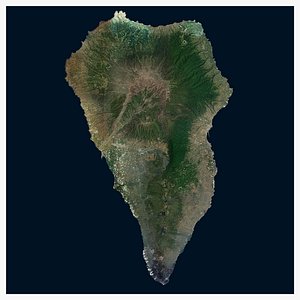 La Palma Canary Islands 3D model