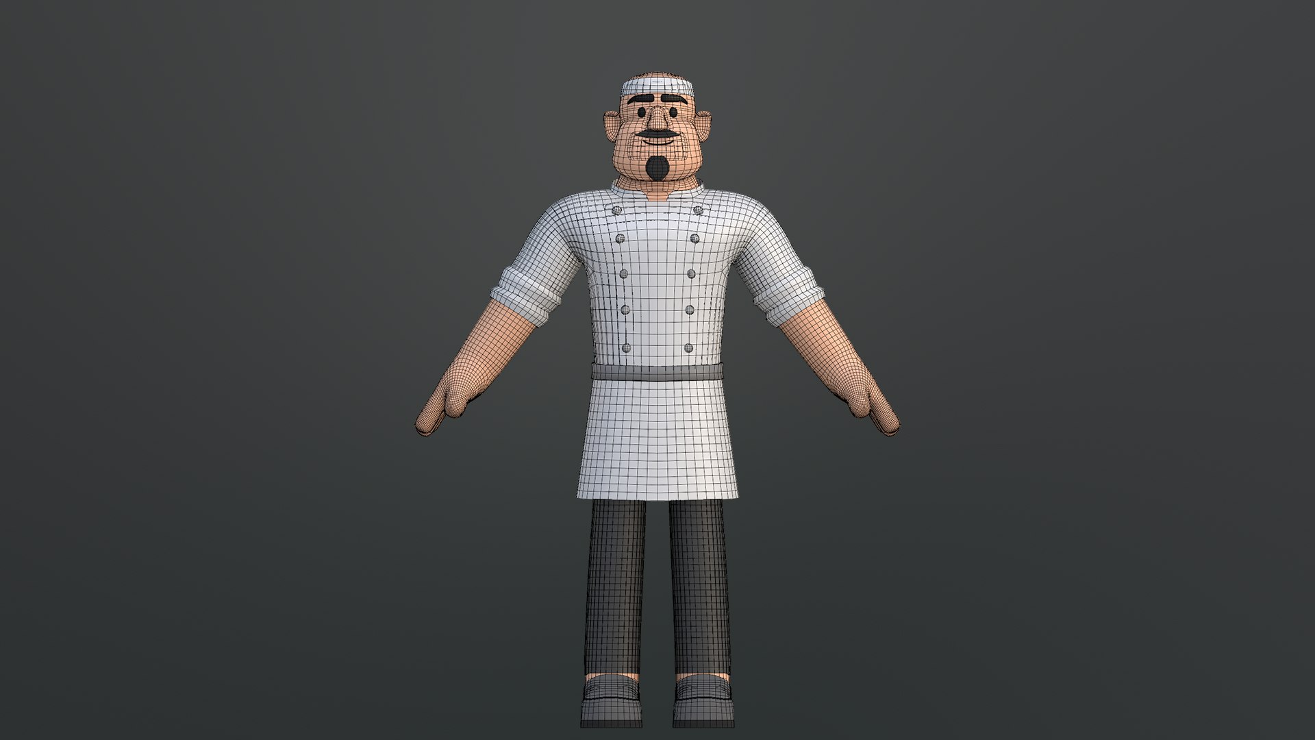 3D Minimal Chef 2 Model - TurboSquid 2285128