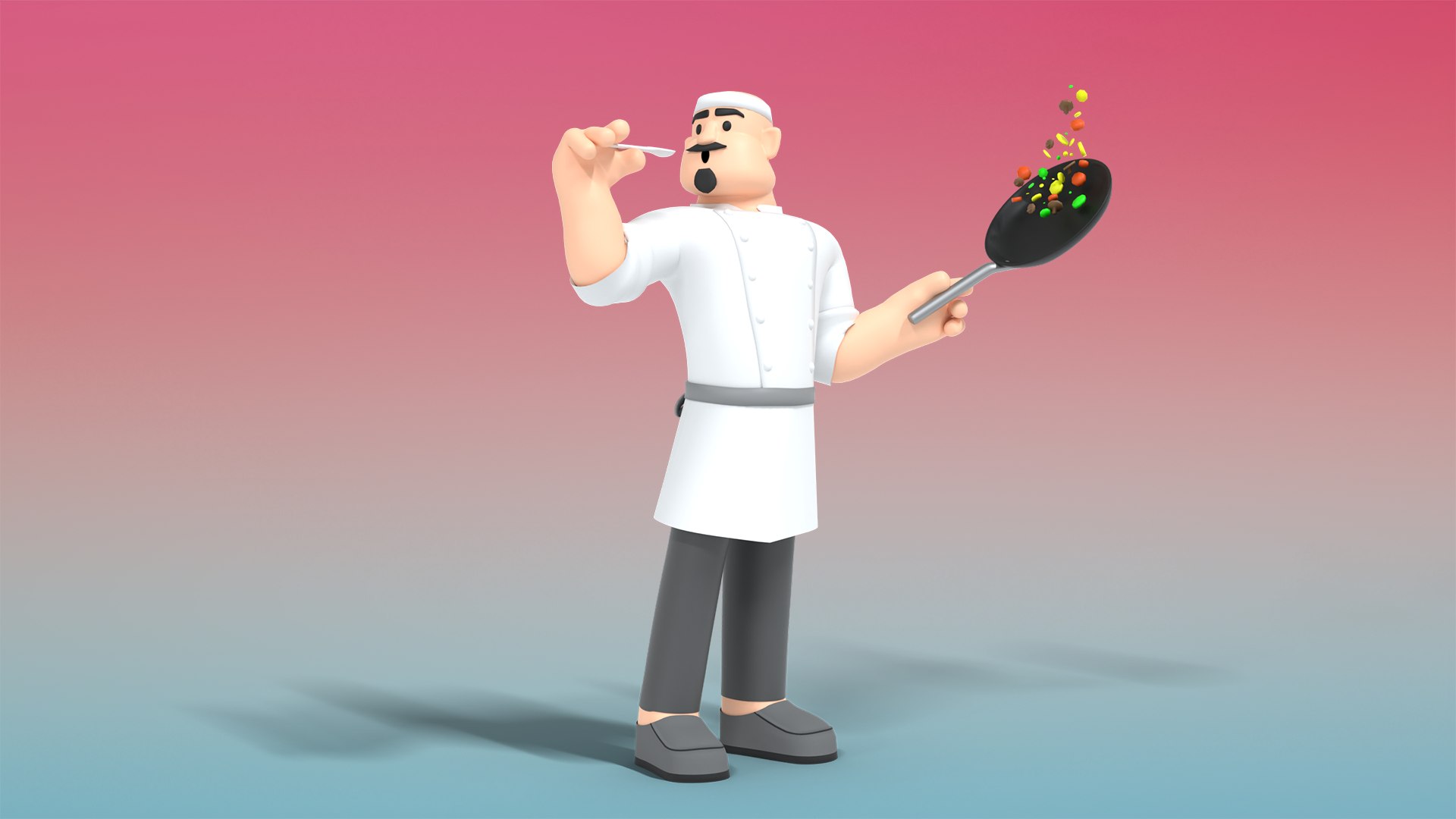 3D Minimal Chef 2 Model - TurboSquid 2285128