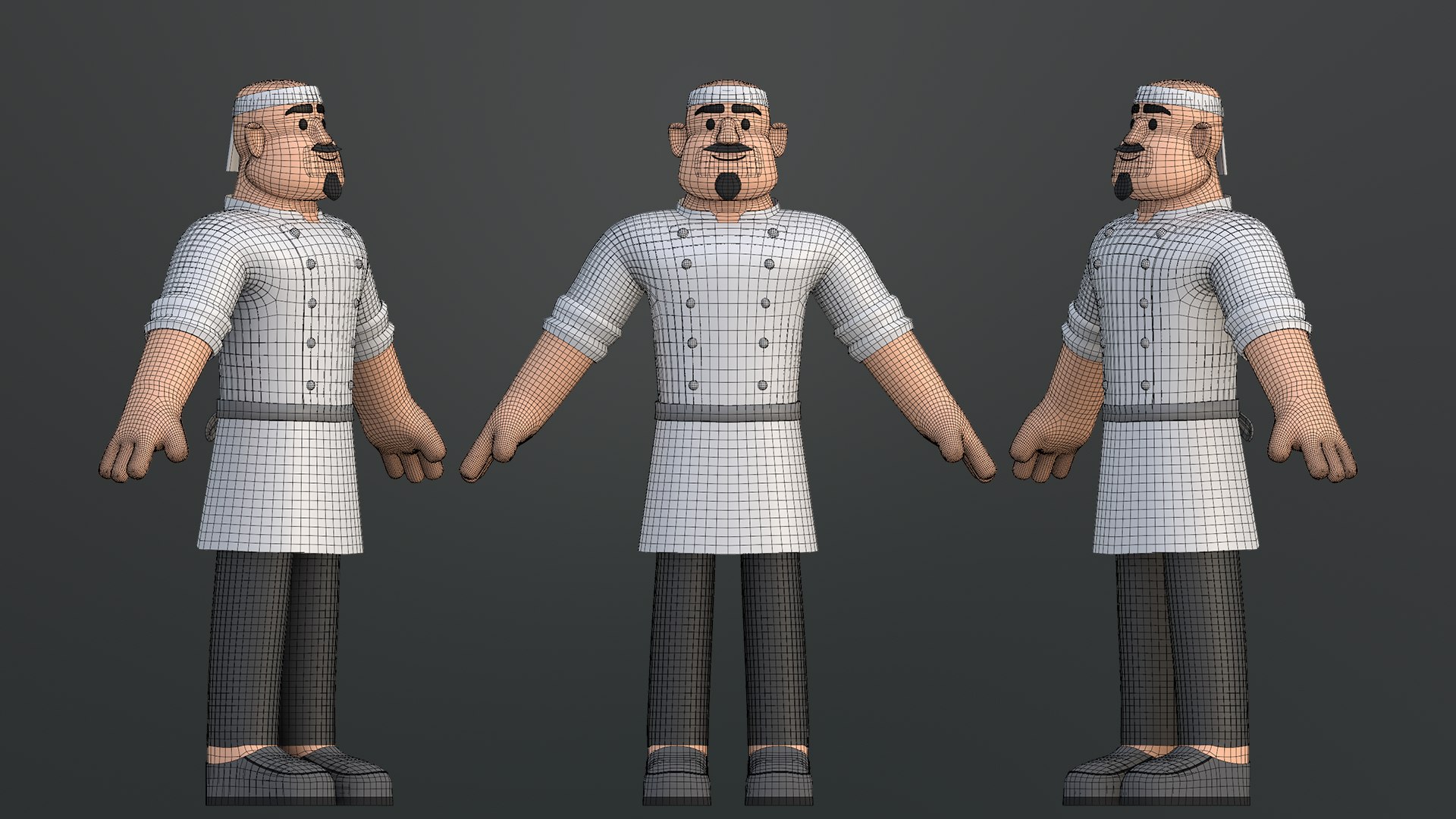 3D Minimal Chef 2 Model - TurboSquid 2285128