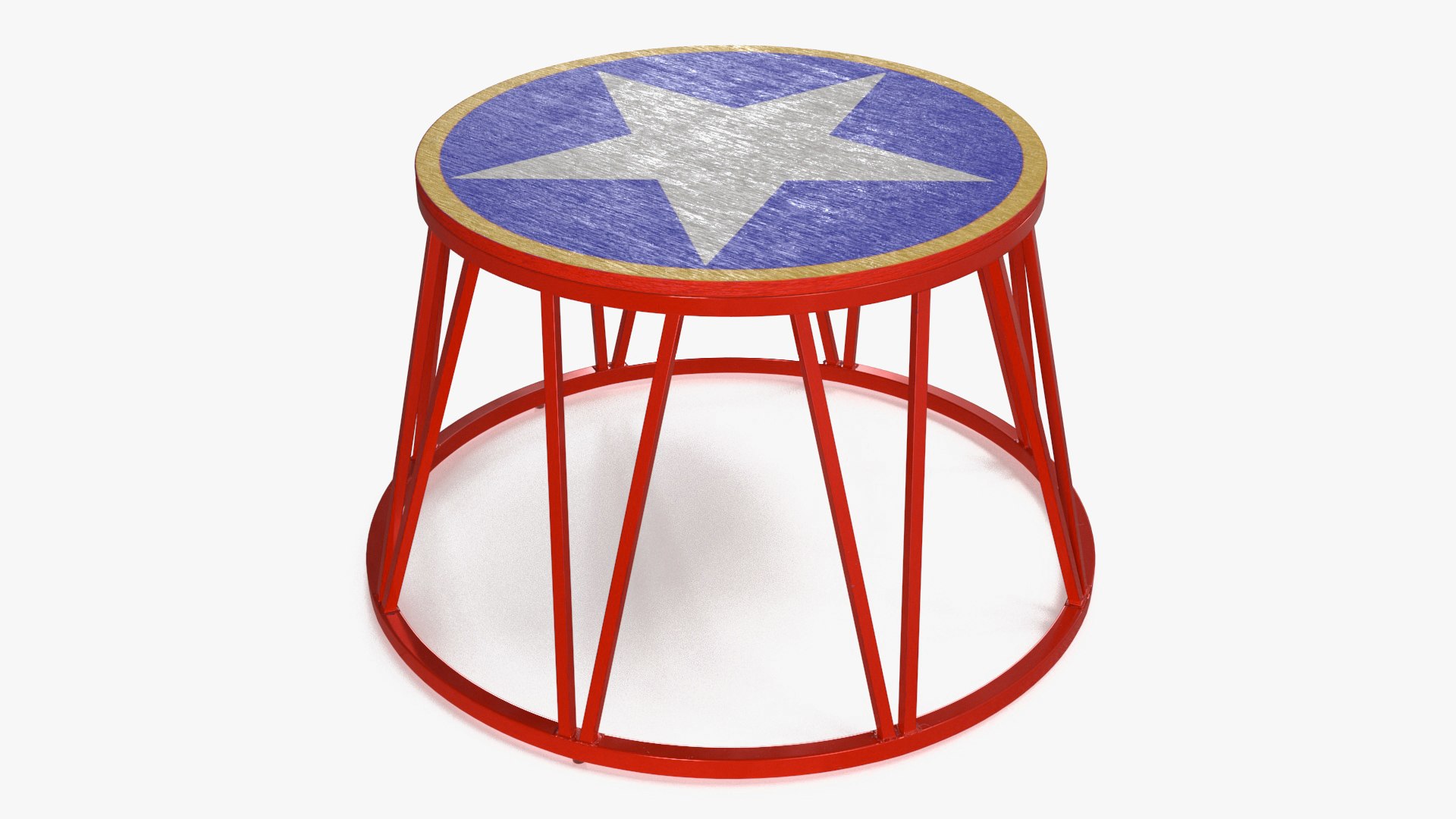 Circus Animal Stand 3D model preview