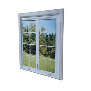3D Glass Window 14