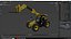 Telescopic Handler Forklift JCB 535 95 Yellow 3