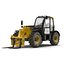 Telescopic Handler Forklift JCB 535 95 Yellow 3
