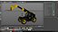 Telescopic Handler Forklift JCB 535 95 Yellow 3