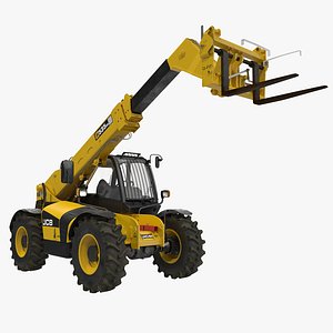 Telescopic Handler Forklift JCB 535 95 Yellow 3