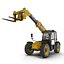 Telescopic Handler Forklift JCB 535 95 Yellow 3