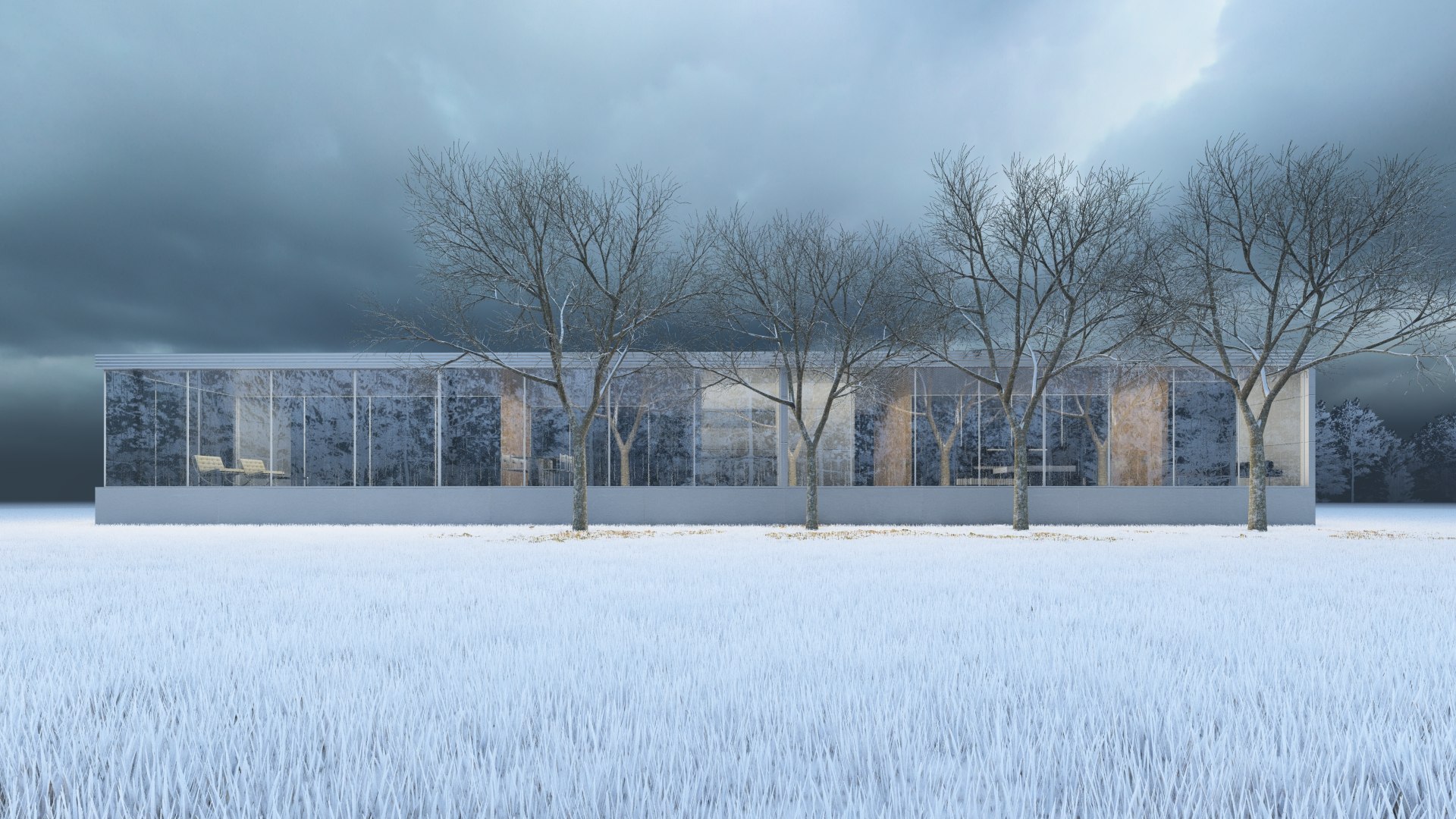 Mies Van der Rohe - Modern House 3D https://p.turbosquid.com/ts-thumb/8X/Y7tNcL/vQ/r3/jpg/1642848180/1920x1080/fit_q87/18a1cb2a9223cefc23c7f266f66193a08cd2d126/r3.jpg