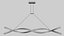 Lot de 3 luminaires suspendus modernes