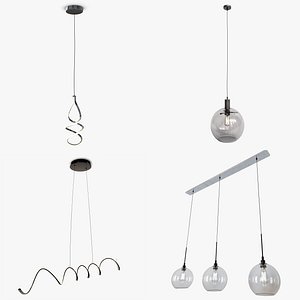 Modern Hanging Lights Bundle 3