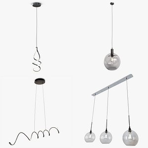 Modern Hanging Lights Bundle 3