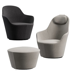 3D Harbor armchair by bb italia