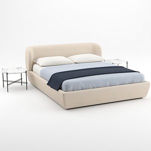 Stay Bed + TS Coffee Table by GUBI