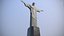 Statue du Christ Rédempteur PBR Metalness Scan basé sur