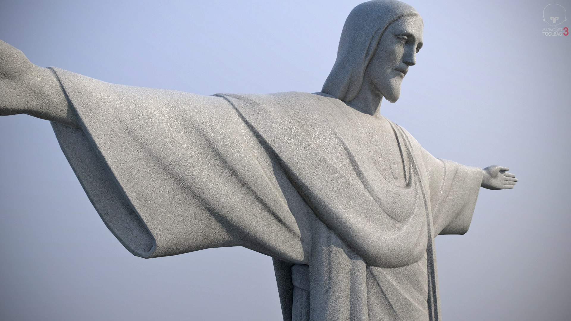 Christ the Redeemer Statue PBR Metalness Scan Based 3D https://p.turbosquid.com/ts-thumb/8X/glGaqC/iU/screenshot001/jpg/1755907923/1920x1080/fit_q87/98f00b379f4c6640b50233aa027809aee15a8000/screenshot001.jpg