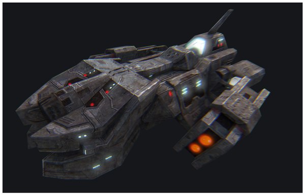 modelo 3d Nave espacial de ciencia ficción - TurboSquid 1471314