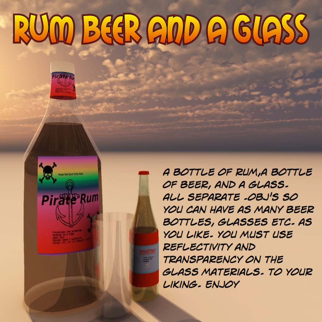 Maya Rum Beer Glass