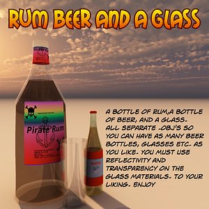 maya rum beer glass