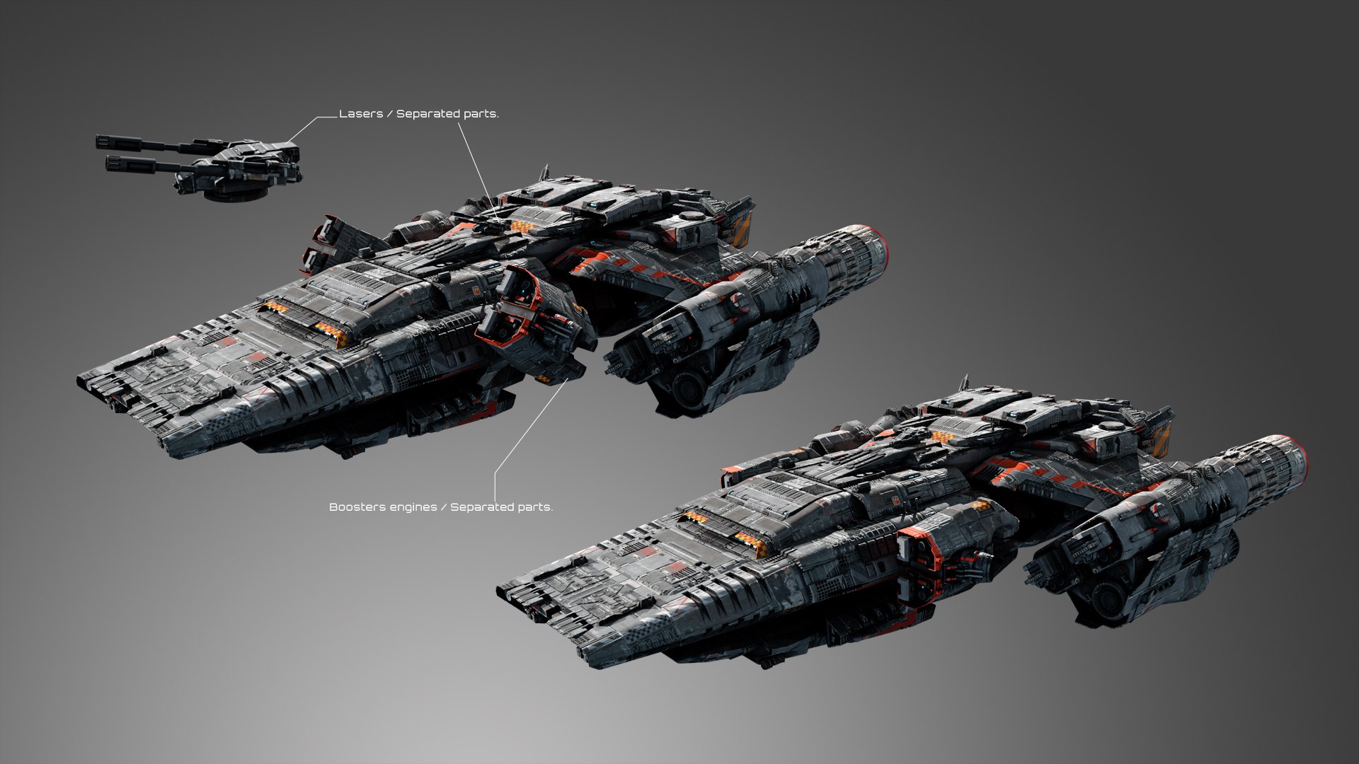 ARGOS - Starship 3D https://p.turbosquid.com/ts-thumb/8X/qaKI1B/o3/argos_02/jpg/1622487265/1920x1080/fit_q87/e1904113d59e9a986bf95ca01b40ee89bc9903fb/argos_02.jpg
