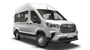 3D Maxus Deliver 9 Bus L2H3 2022 model