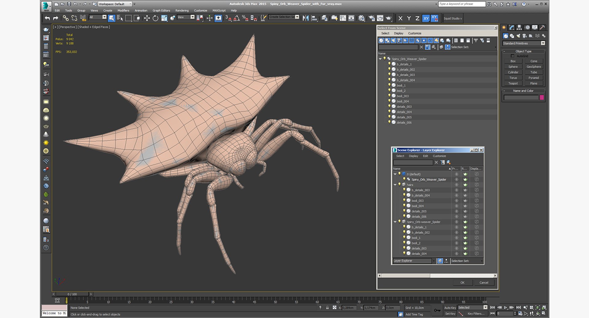 3D spiny orb weaver spider https://p.turbosquid.com/ts-thumb/8X/tuv9Ss/JWX0OpB0/spinyorbweaverspiderwithfur3dsmodel014/jpg/1498019661/1920x1080/fit_q87/e13876d410493d016e2f22e865b85c58dc16e500/spinyorbweaverspiderwithfur3dsmodel014.jpg
