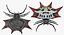 Spiny Orb Weaver Spider with Fur 3D Model