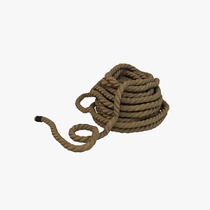 rope modelling 3D model