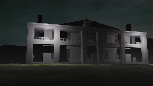 free house texas chainsaw 3d model