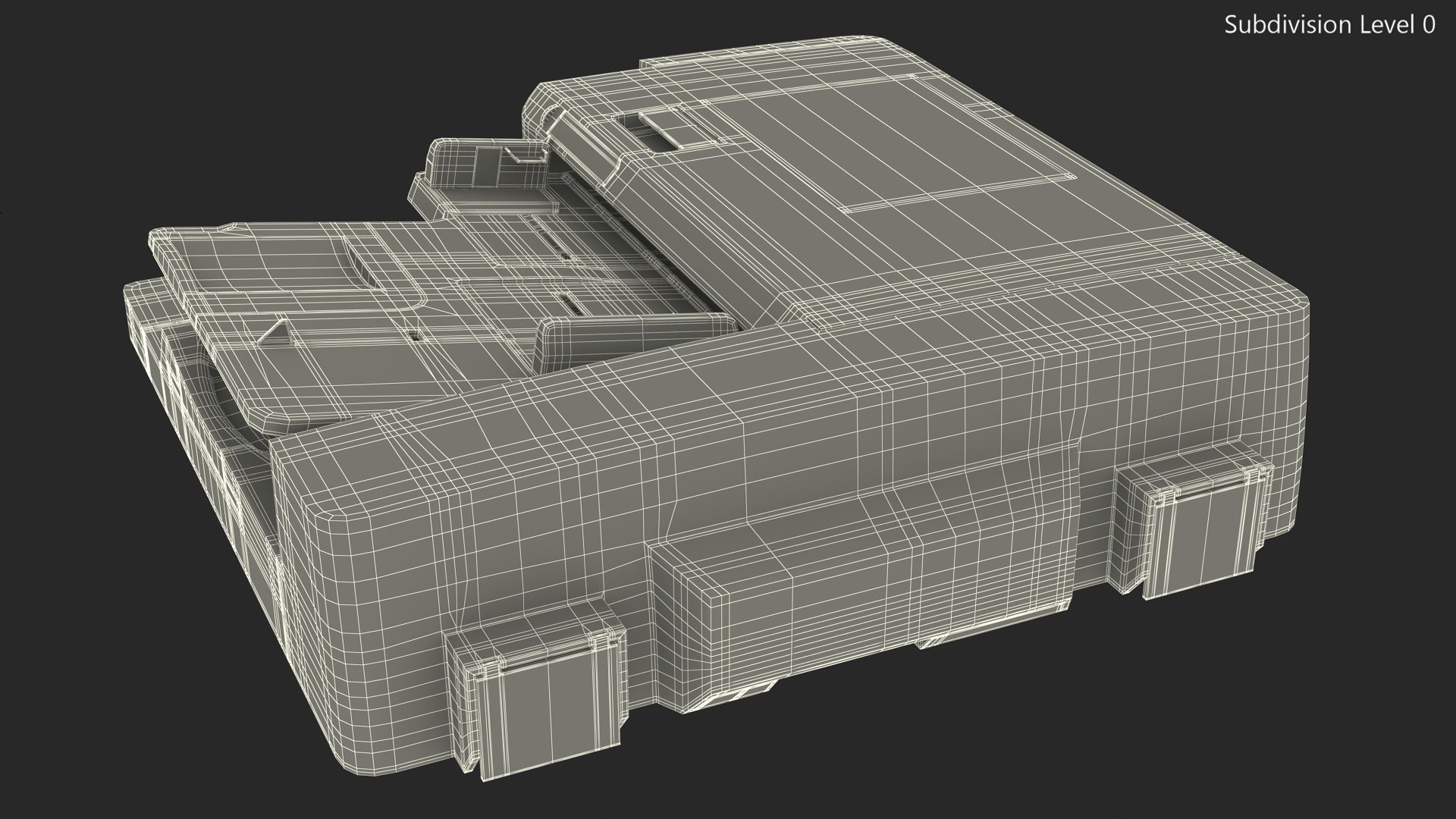 Optional Scanner For MFP IR ADVANCE 4551i II 3D - TurboSquid 2252214