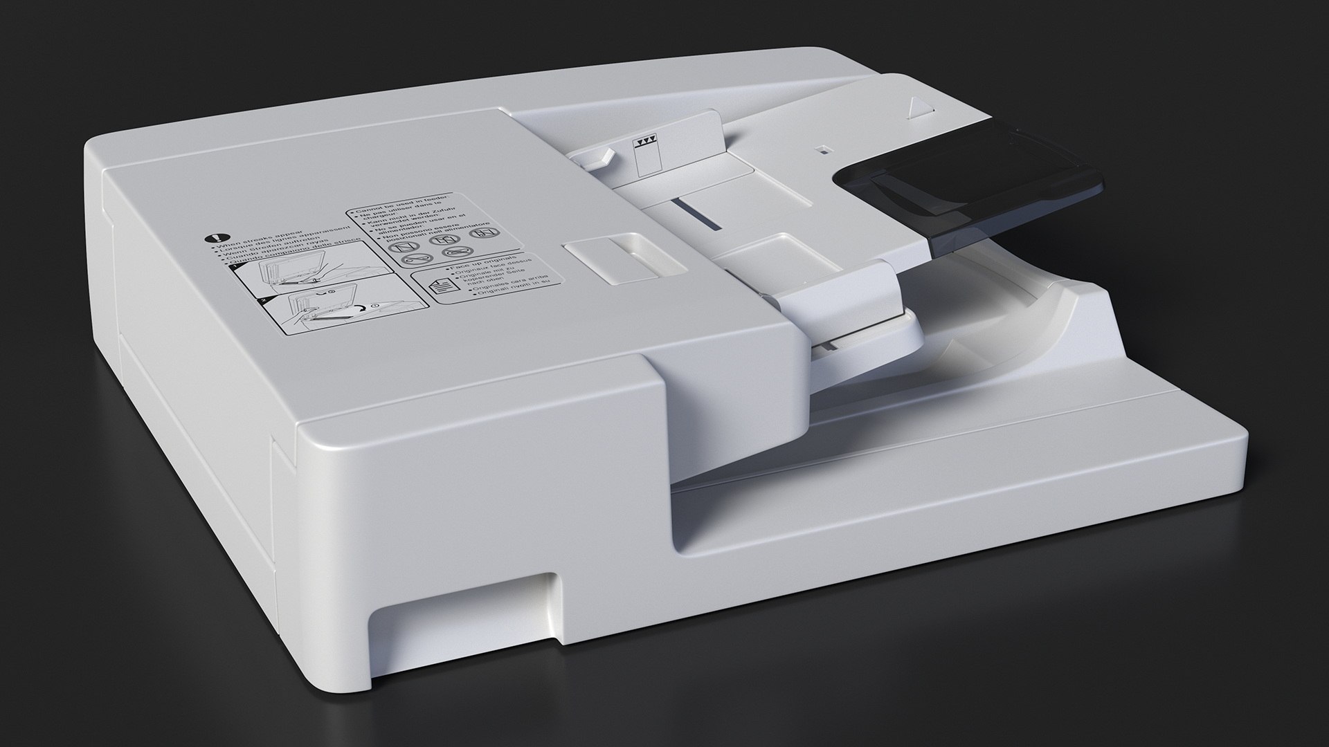 Optional Scanner For MFP IR ADVANCE 4551i II 3D - TurboSquid 2252214